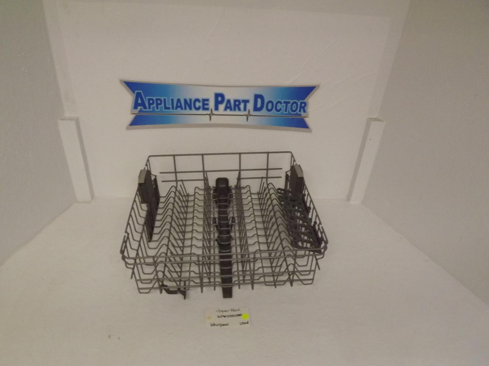 Whirlpool Dishwasher WPW10350382 Upper Rack Used Whirlpool Dishwasher WPW10350382 Upper Rack Used